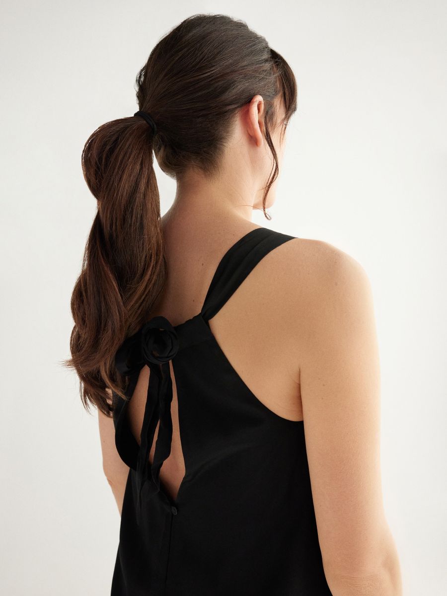 Viscose jumpsuit - black - RESERVED - 2