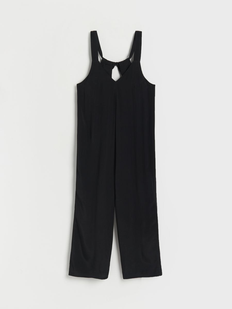 Viscose jumpsuit - black - RESERVED - 6