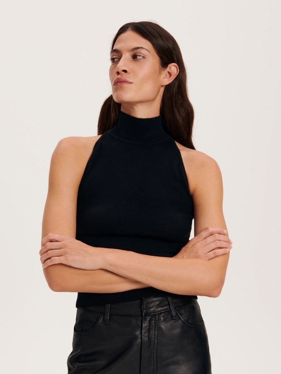Turtle-neck - black - RESERVED - 2