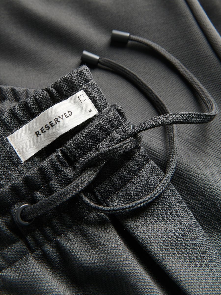 Regular trousers - dark grey - RESERVED - 6