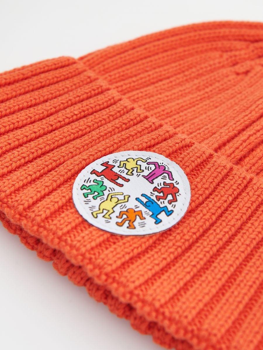 Keith Haring beanie - red - RESERVED - 2