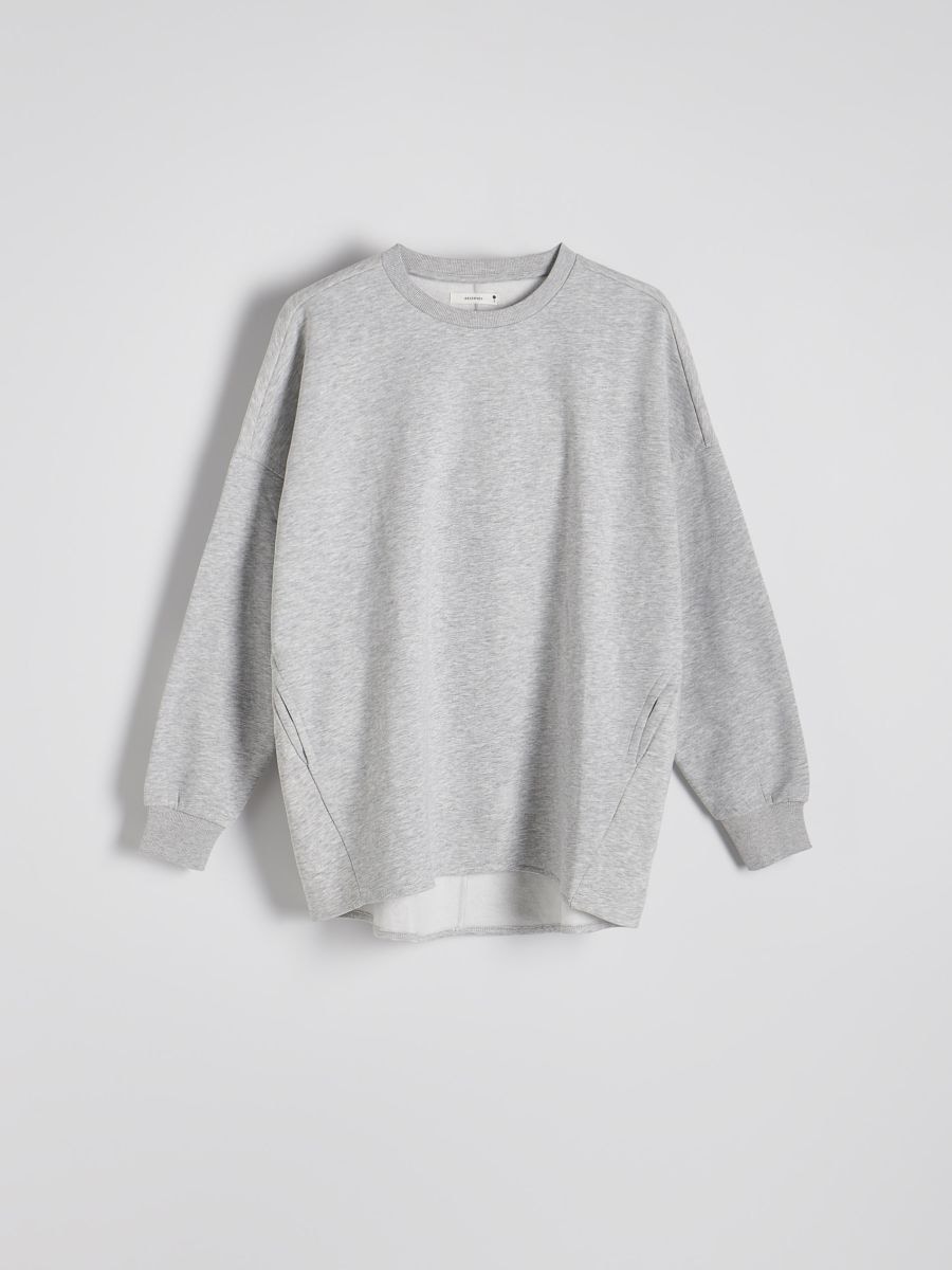 LADIES` JOGGING TOP - svetlo siva - RESERVED - 5
