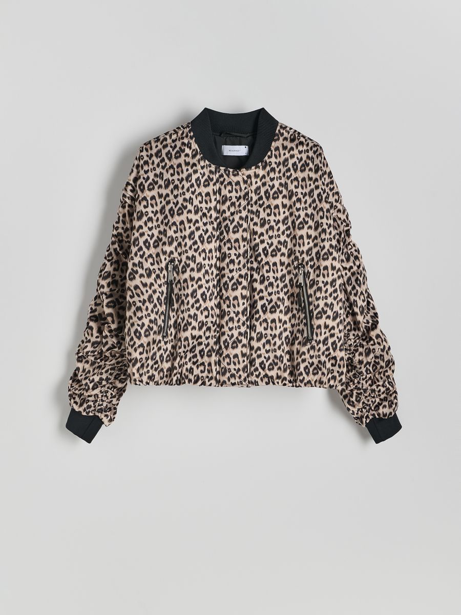 Animal print jacket - multicolor - RESERVED - 5