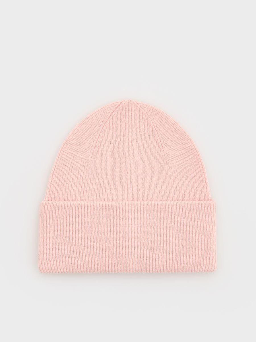 Viscose blend beanie - pink - RESERVED - 2