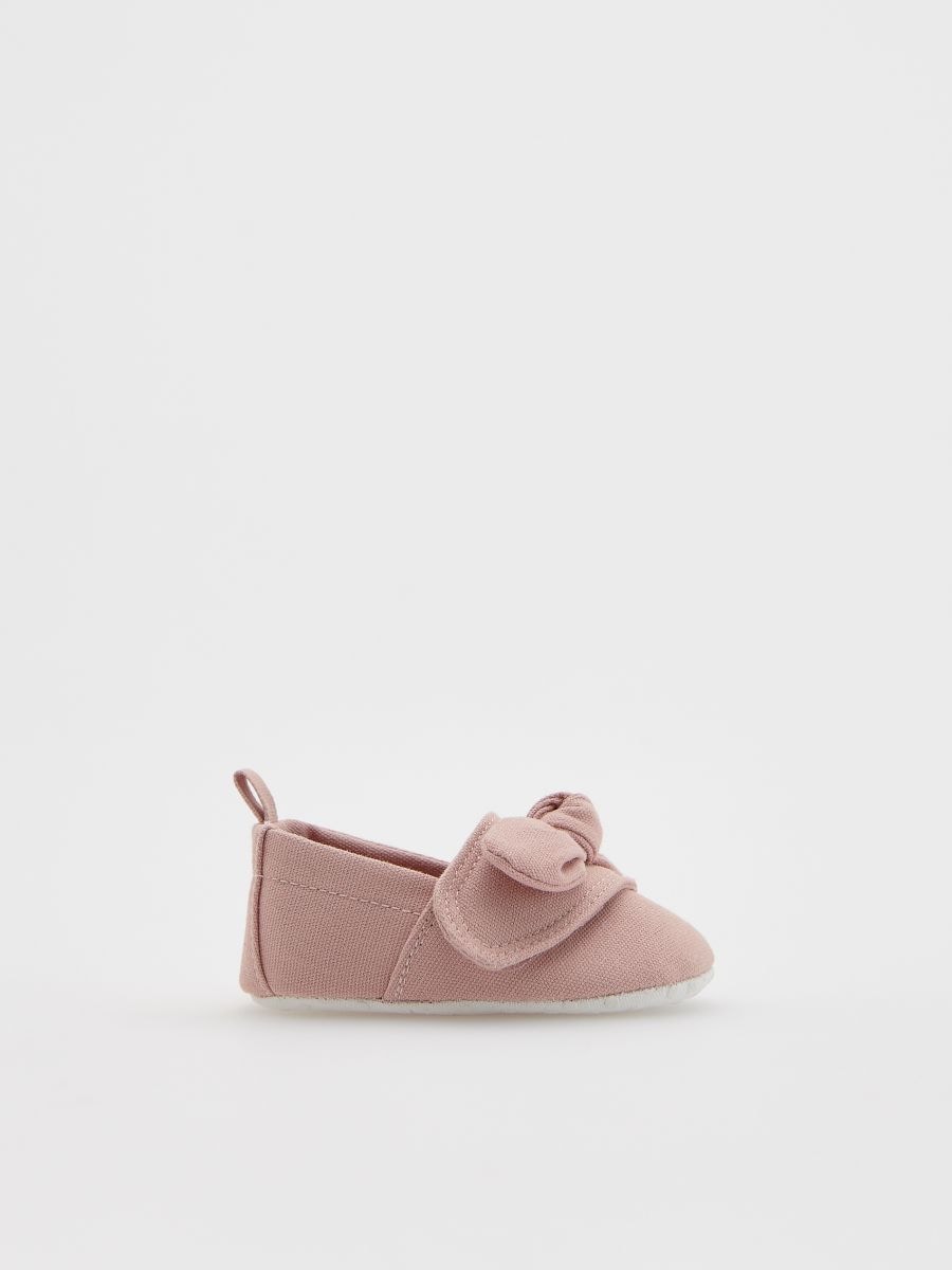 Slip on shoes with bows - orchid - RESERVED