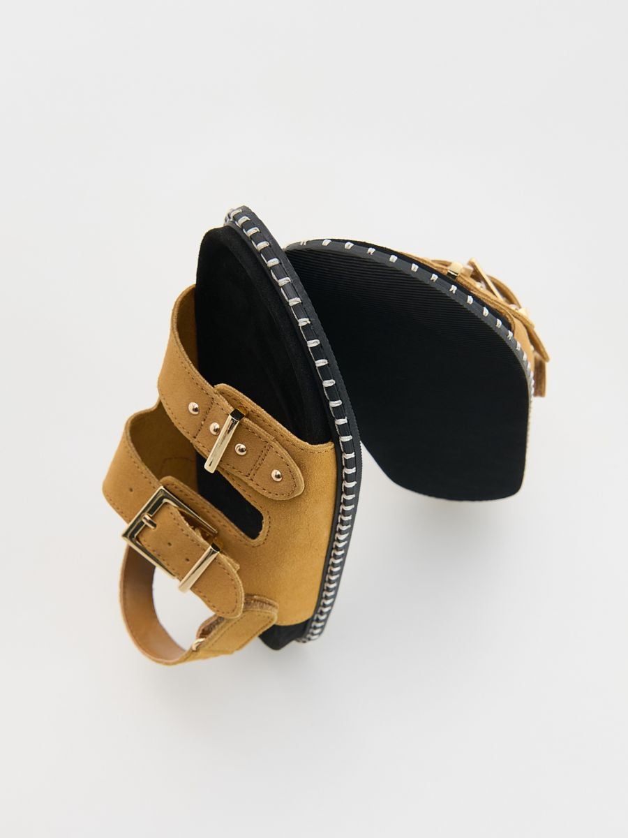 Sandales en daim - Marron - RESERVED - 4