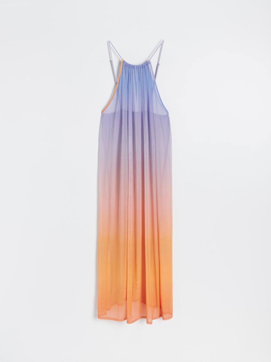 Ombré effect maxi dress - multicolor - RESERVED - 2