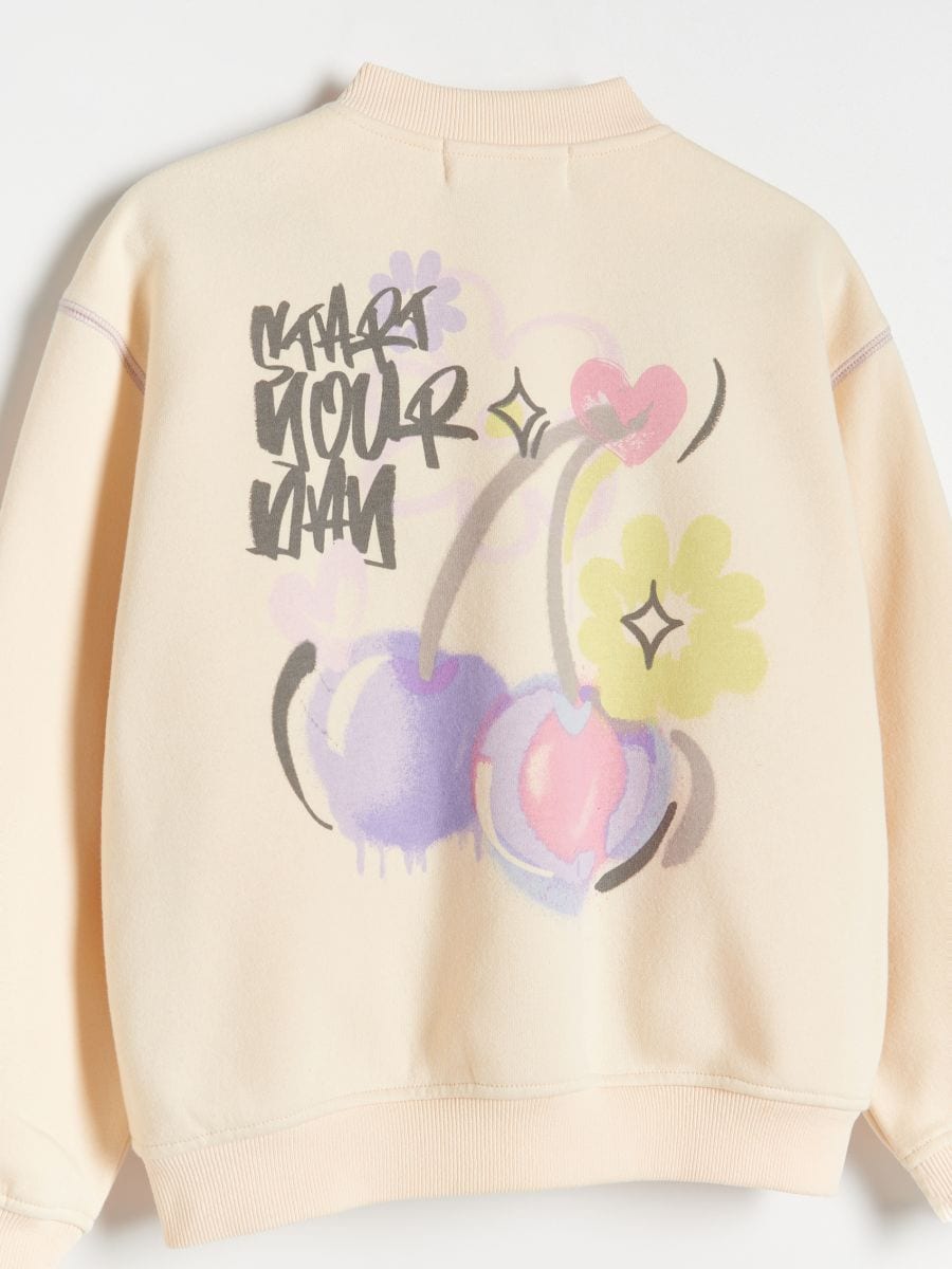 Bomber pulover - raznobarvna - RESERVED - 2