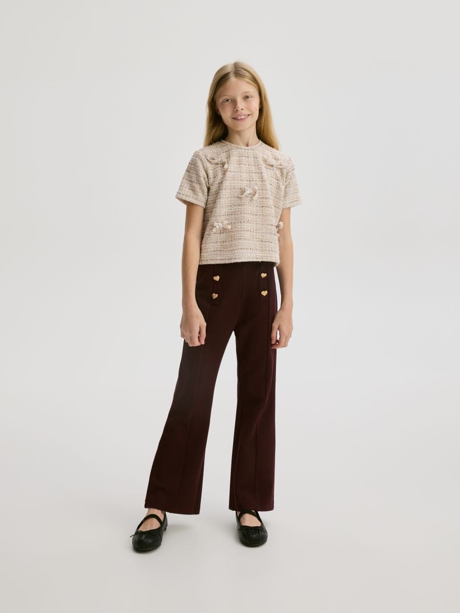 Tweed blouse - multicolor - RESERVED - 4