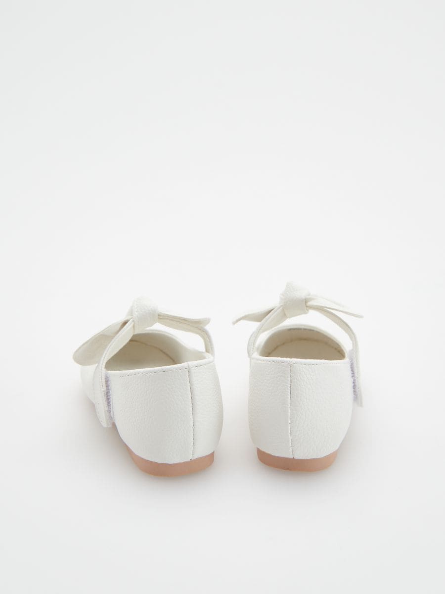 Ballerine classiche con dettaglio a fiocco - bianco - RESERVED - 4