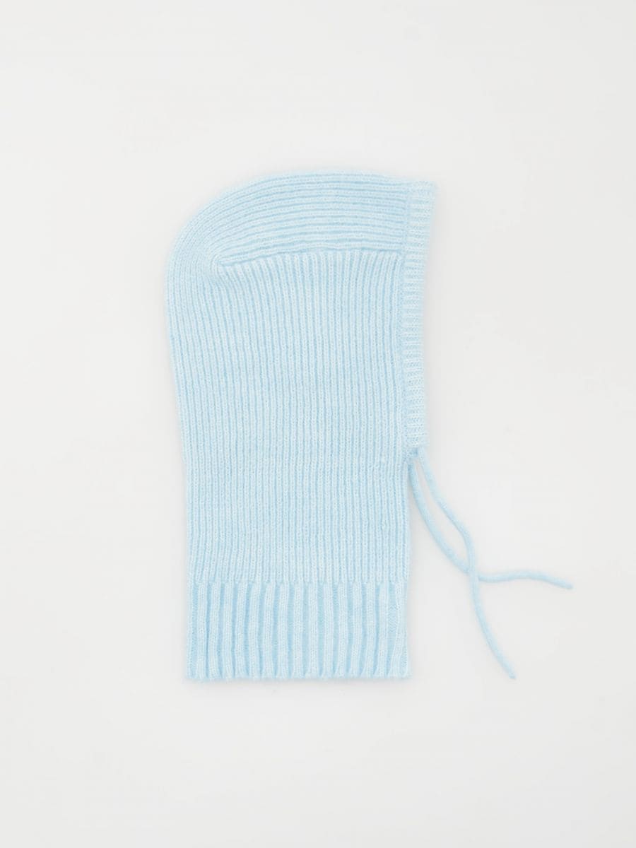 Drawstring balaclava - pale blue - RESERVED - 3