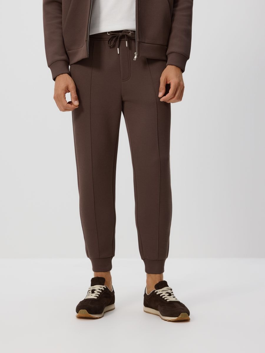 Slim fit тренерки - беж - RESERVED