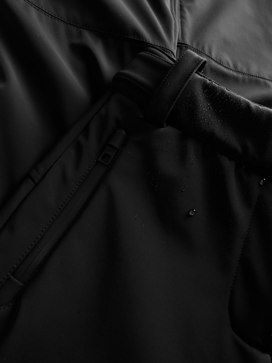 Pantalon déperlant doublé - Noir - RESERVED - 3