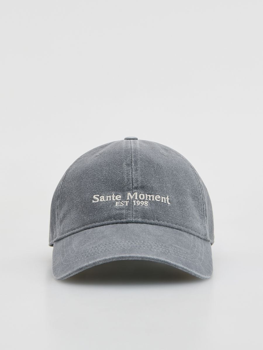 Gorra - gris oscuro - RESERVED