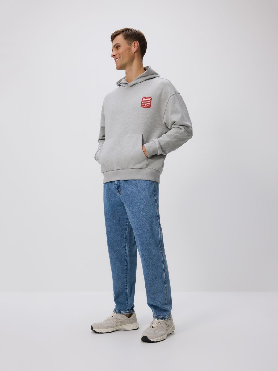 Bluza cu glugă SUPERMAN™ - hellgrau - RESERVED