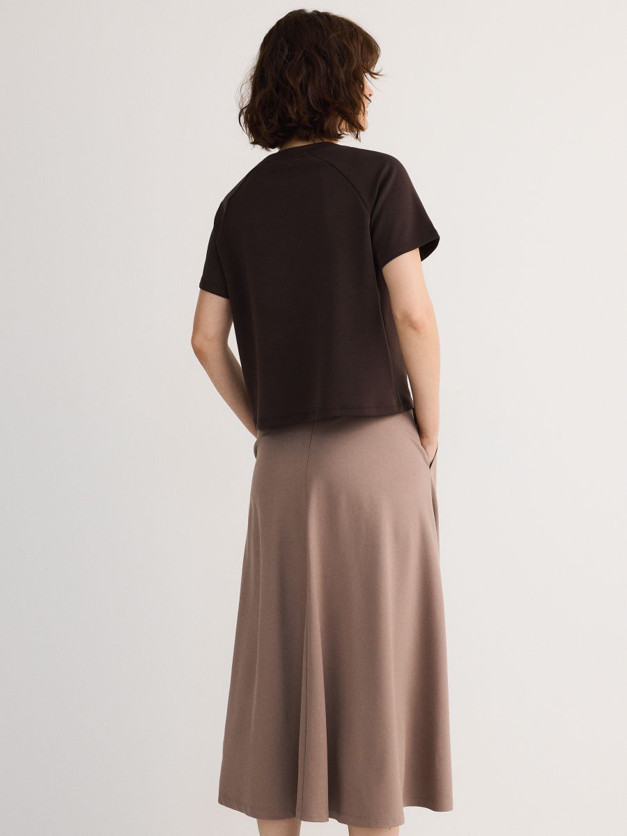Flared skirt - nude - RESERVED - 3