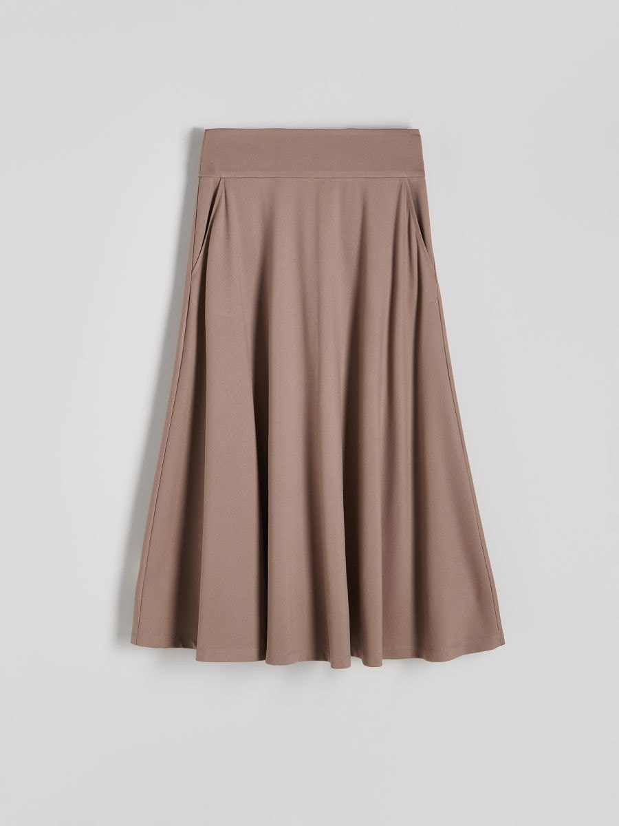 Flared skirt - nude - RESERVED - 4