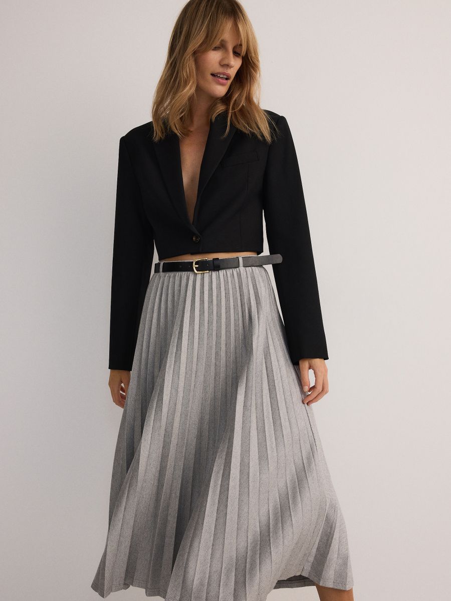 Pleated skirt reserved online