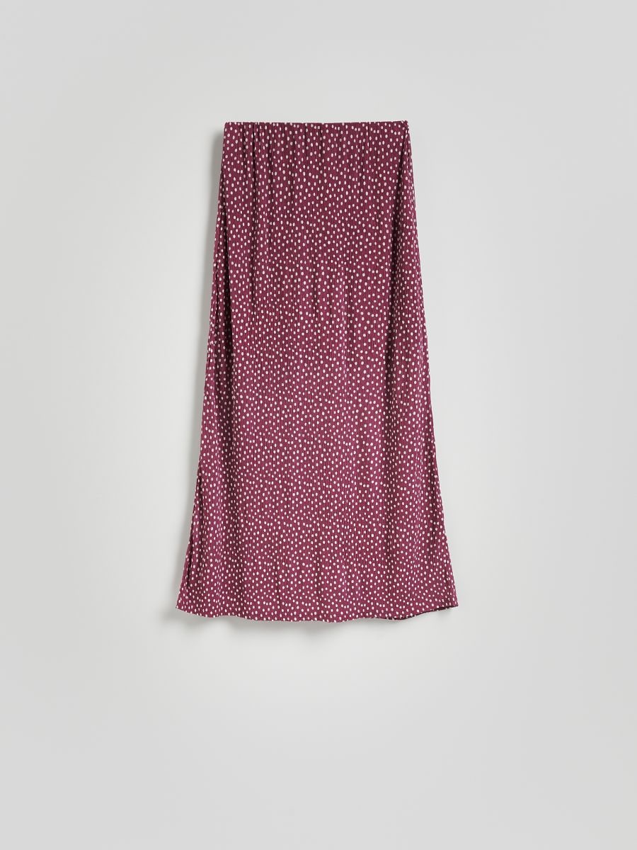 Midi-rok met print - MAUVE - RESERVED - 5
