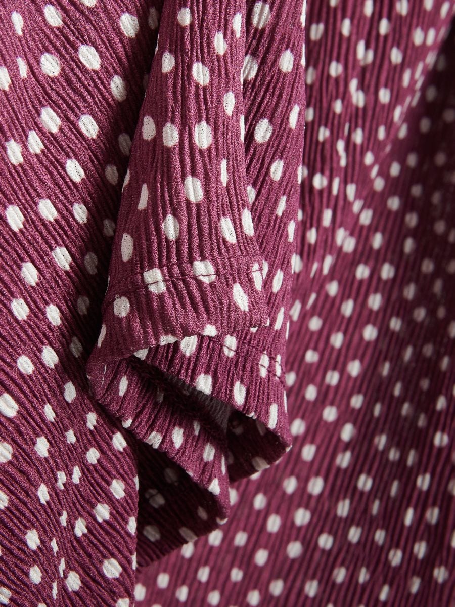 Midi-rok met print - MAUVE - RESERVED - 6