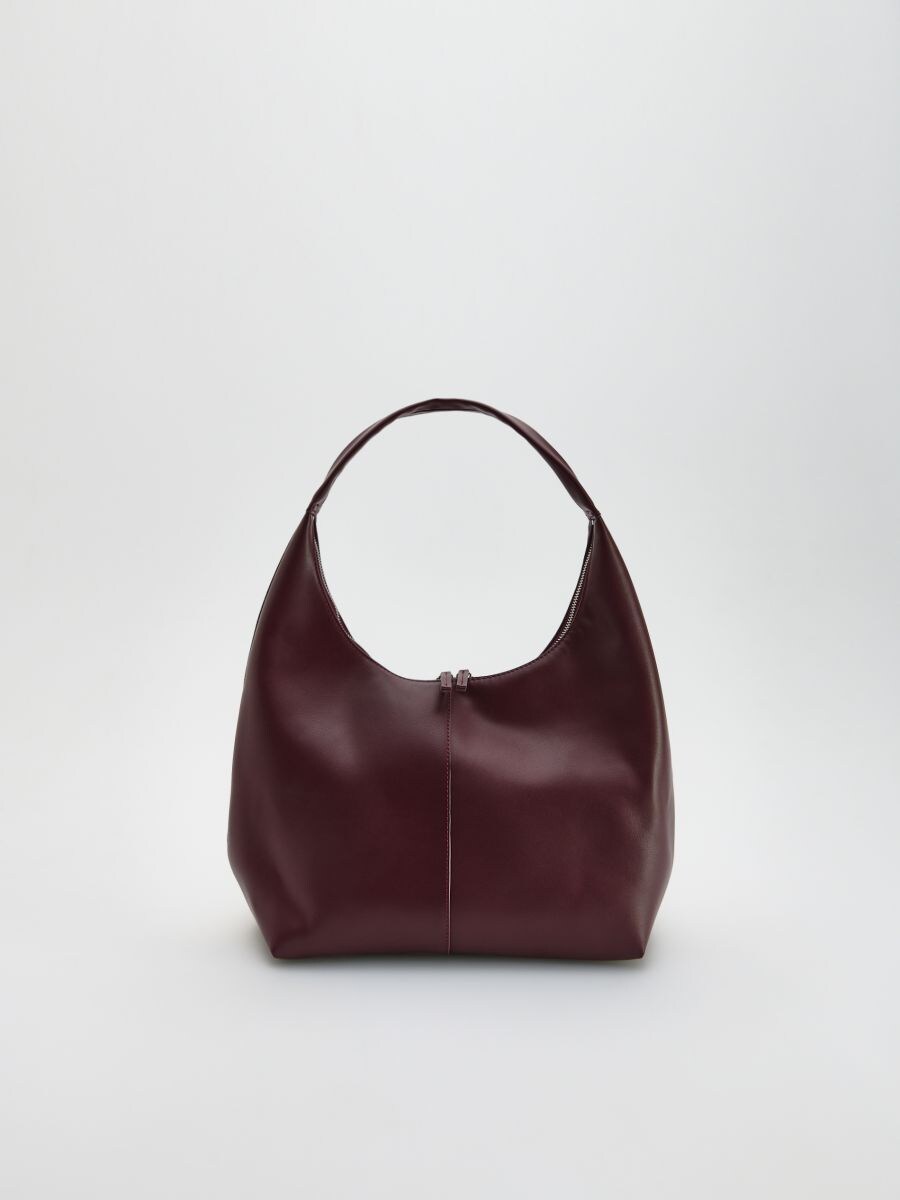 Torebka hobo - bordowy - RESERVED