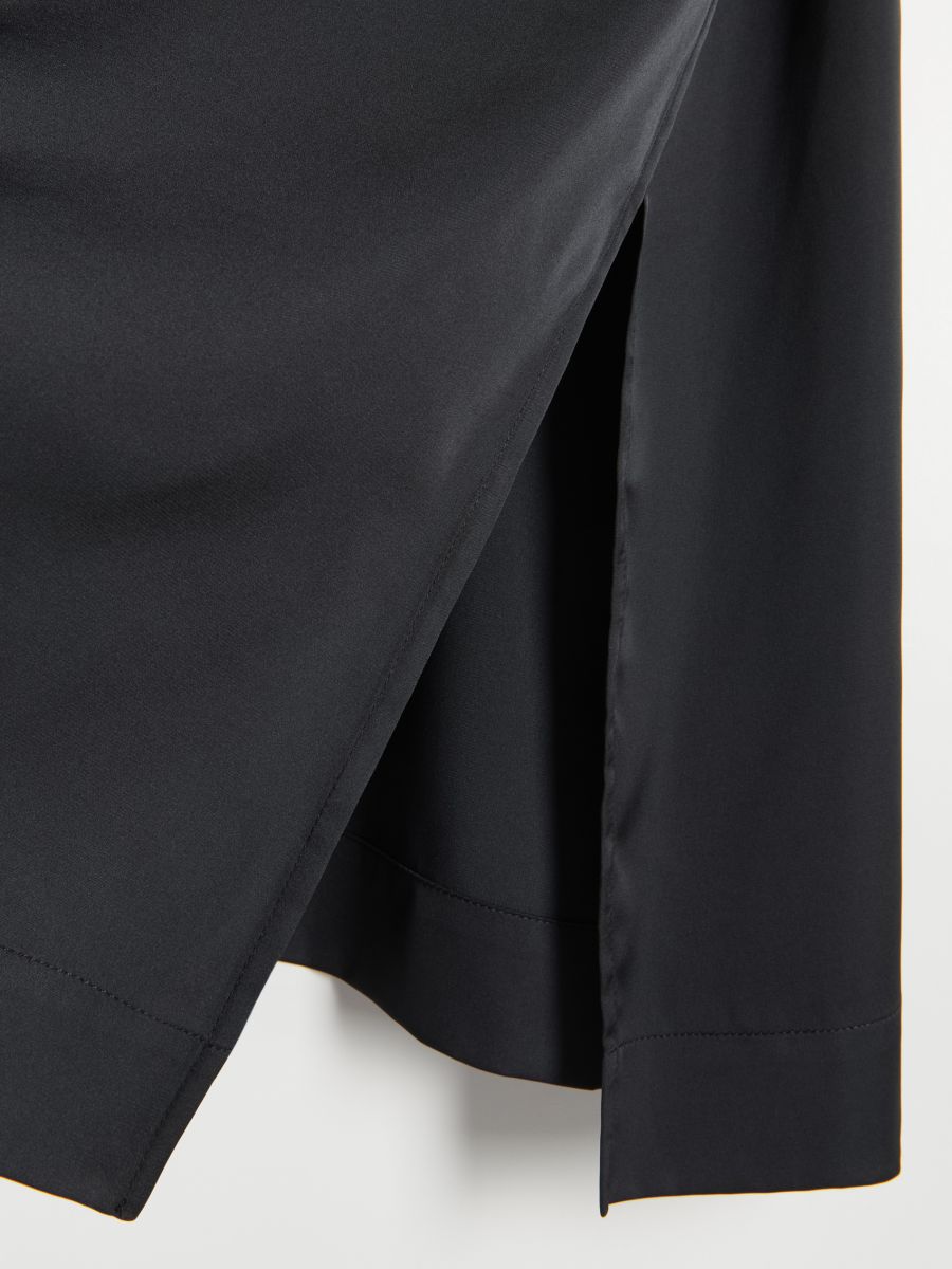 Satin dressing gown - black - RESERVED - 8