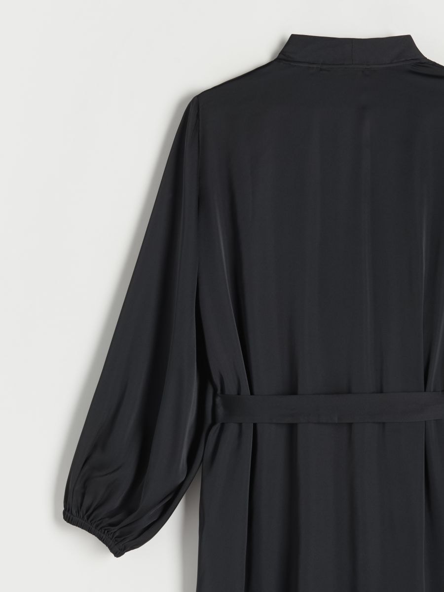 Satin dressing gown - black - RESERVED - 6