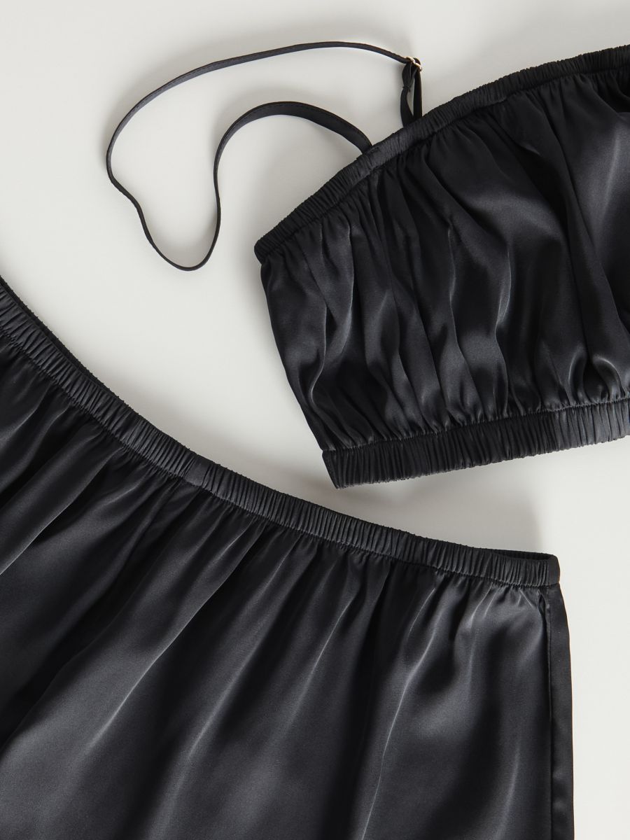 Two piece pyjama set - black - RESERVED - 6