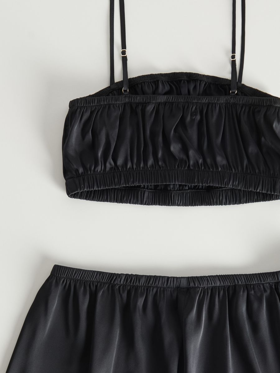 Two piece pyjama set - black - RESERVED - 3