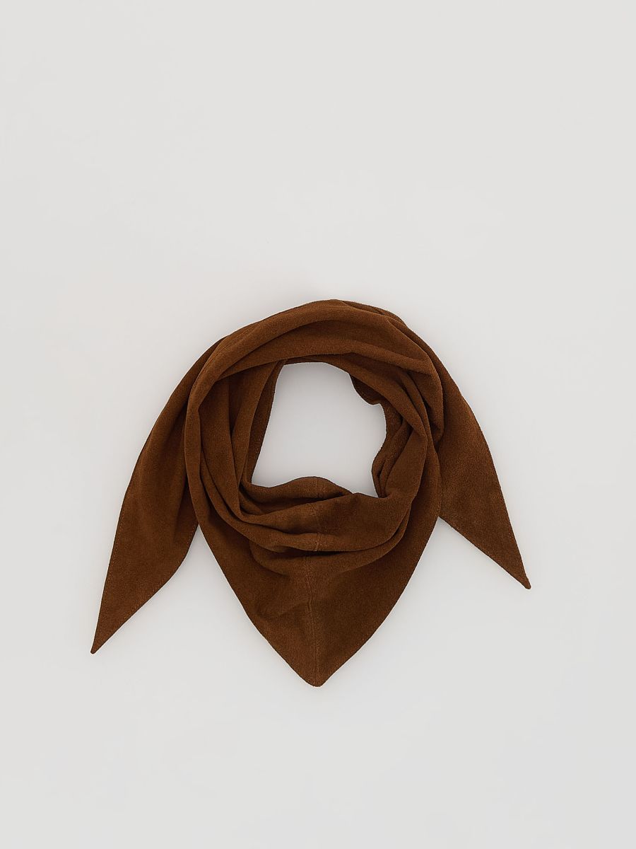 LADIES` SCARF - carmine - RESERVED