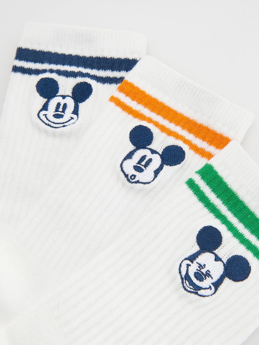 Mickey Mouse socks 3 pack - white - RESERVED - 2