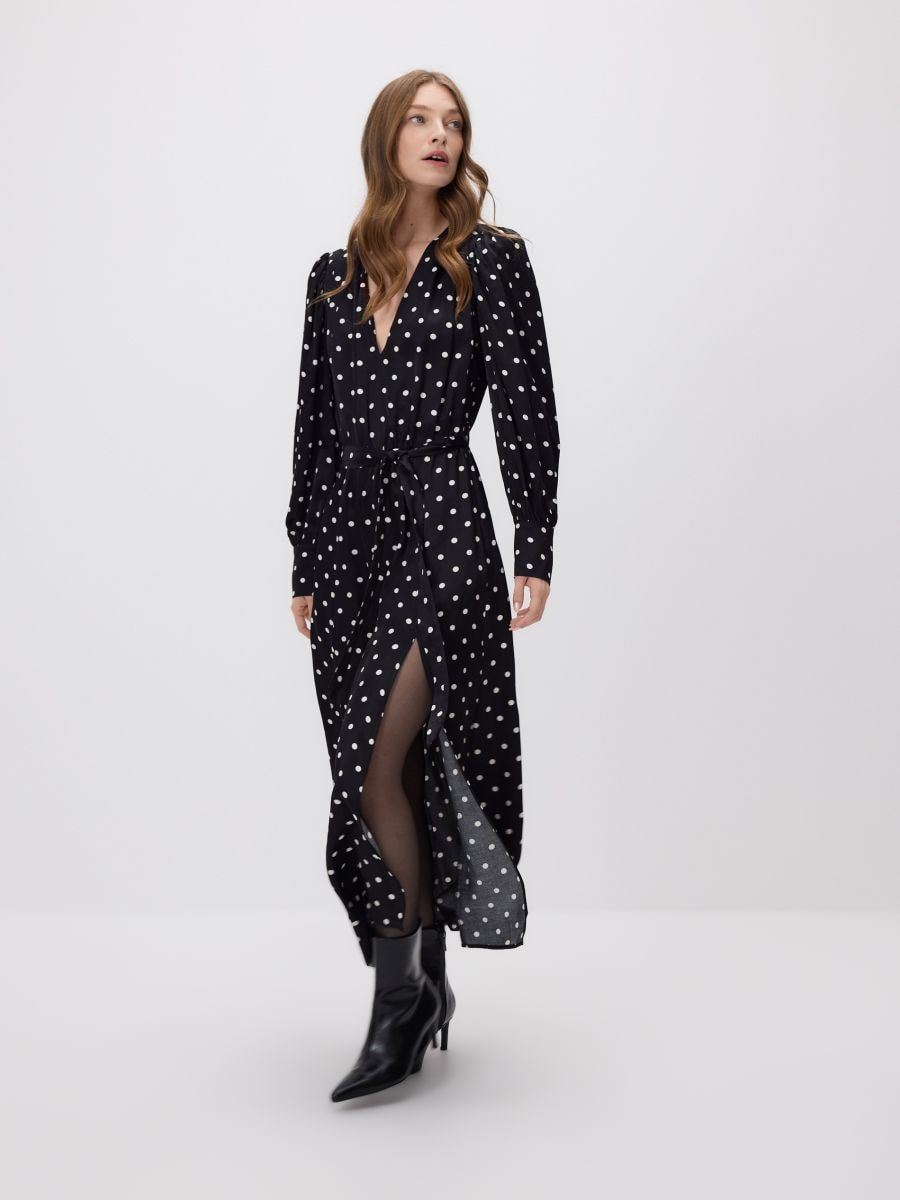 Сукня з віскози - різнобарвний - RESERVED