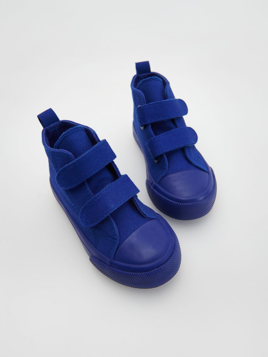 Trainers with Velcro fastening - navy - RESERVED - 3