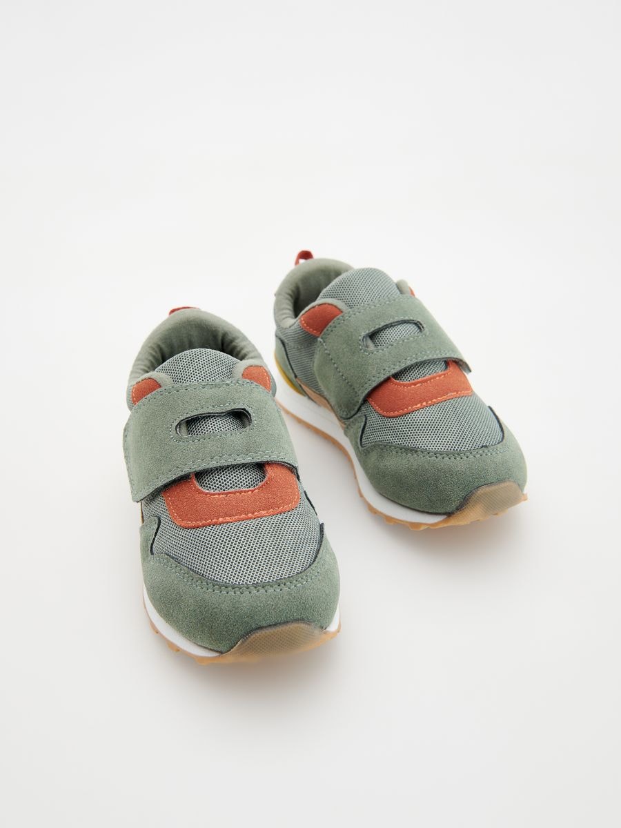 Velcro trainers - light olive - RESERVED - 2