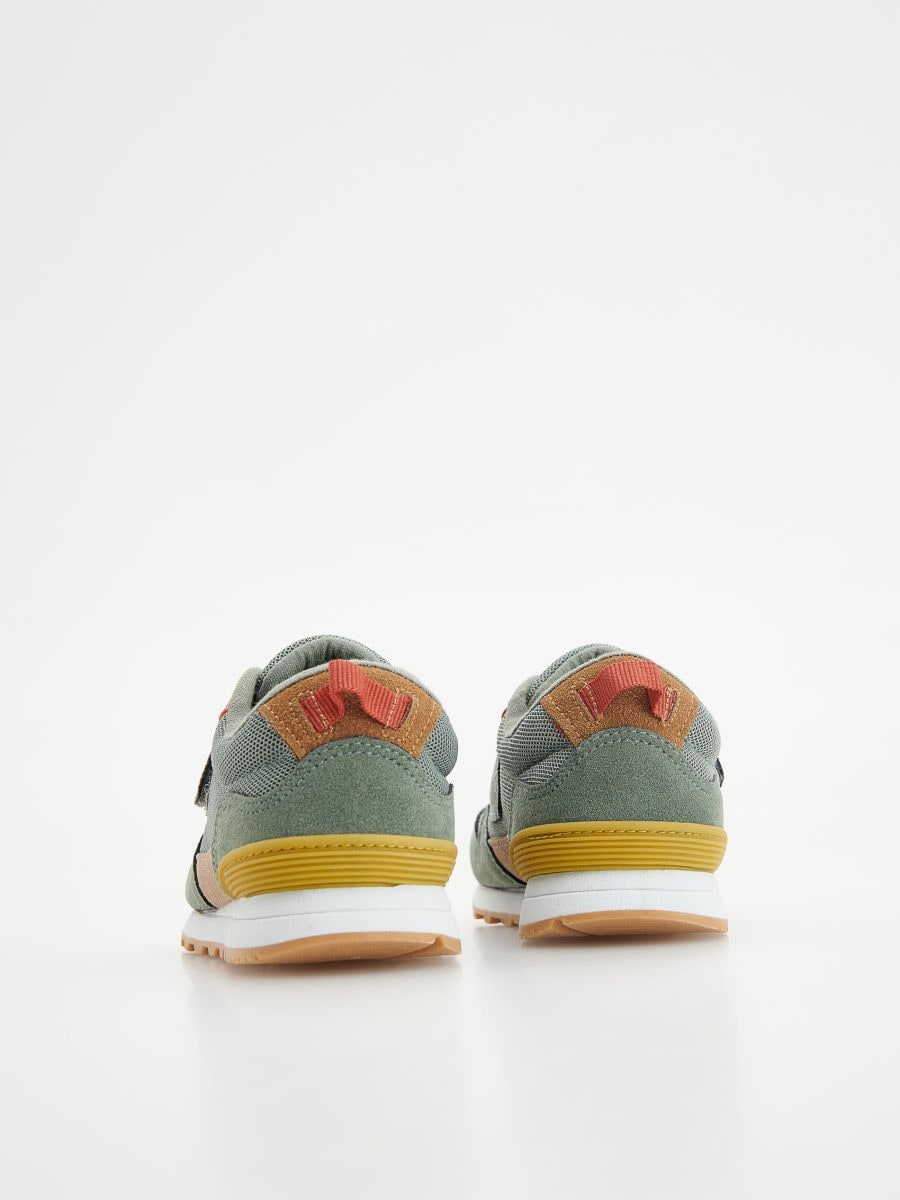 Velcro trainers - light olive - RESERVED - 4