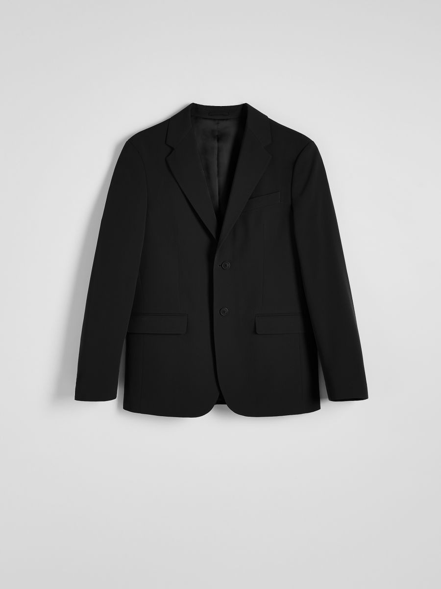 Marynarka slim fit - czarny - RESERVED