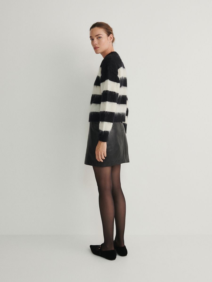 Wool blend jumper - multicolor - RESERVED - 5