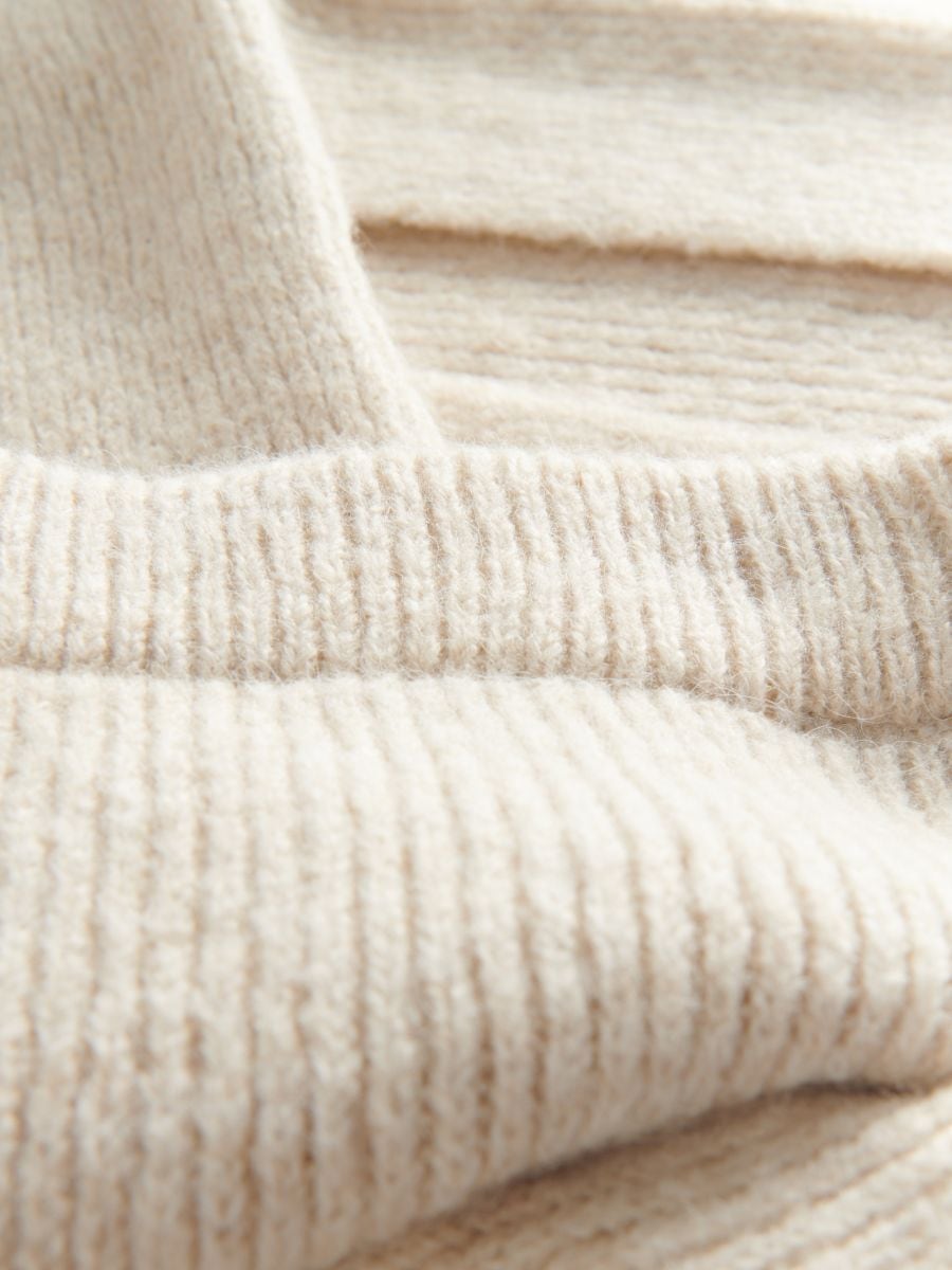 Midi krilo iz džersija - beige - RESERVED - 5