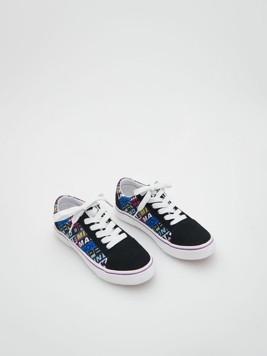 Sneakers with print - black - RESERVED - 3