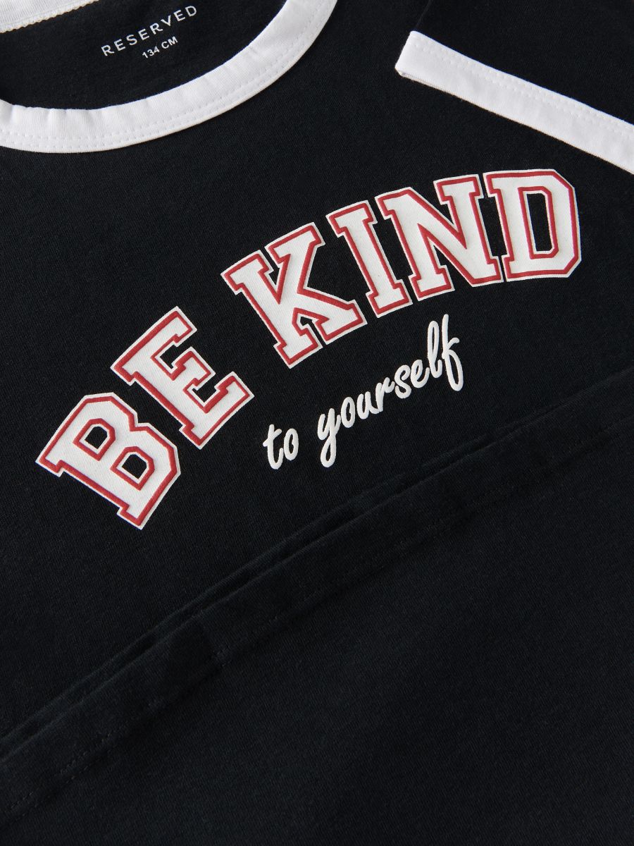 T-shirt with print - black - RESERVED - 6