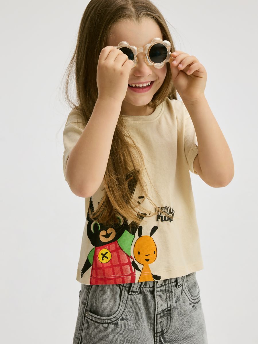 BABIES` T-SHIRT - beige - RESERVED