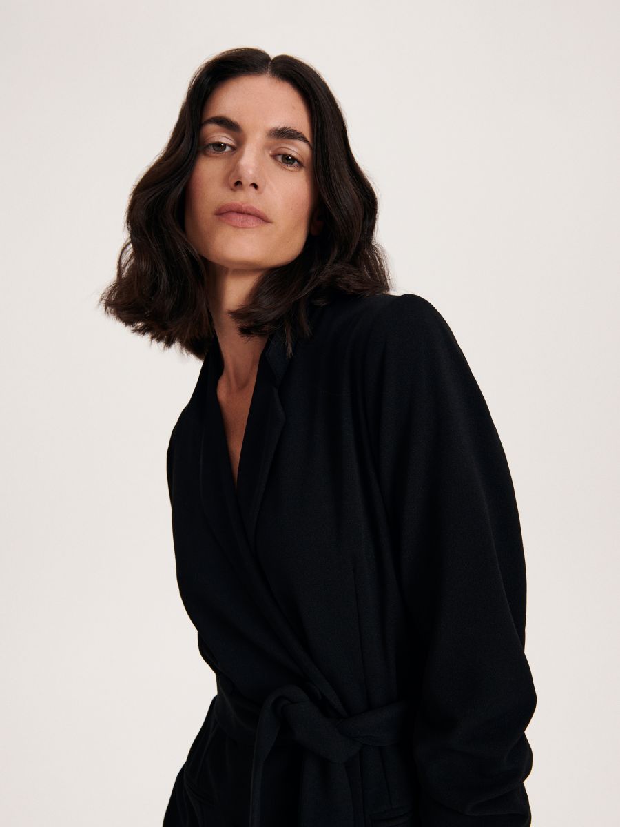 Mini-robe Couleur noir - RESERVED - 7543D-99X