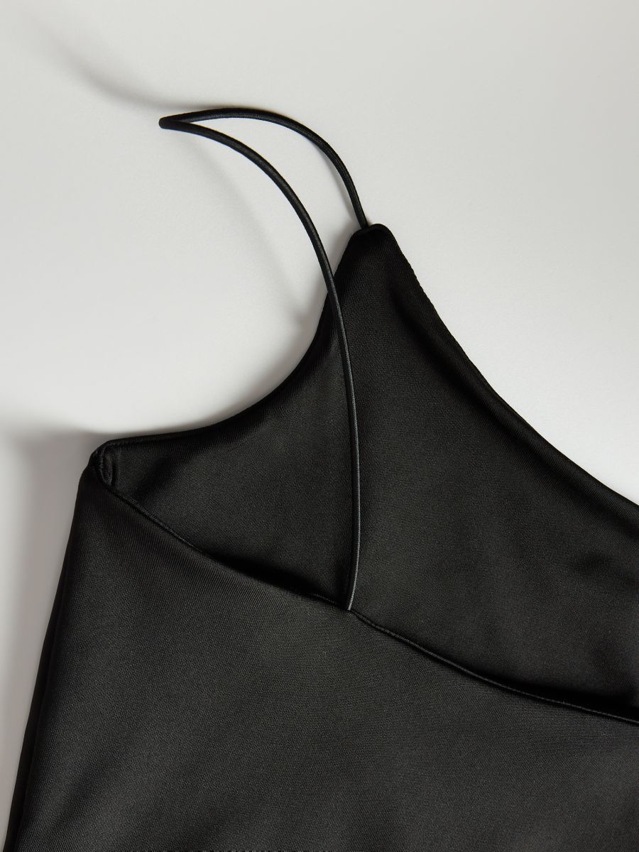 Asymmetrical top - black - RESERVED - 4