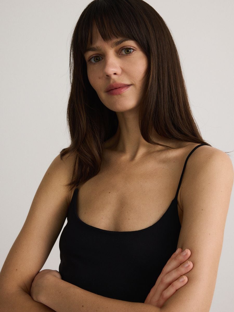 Cami top - black - RESERVED - 5