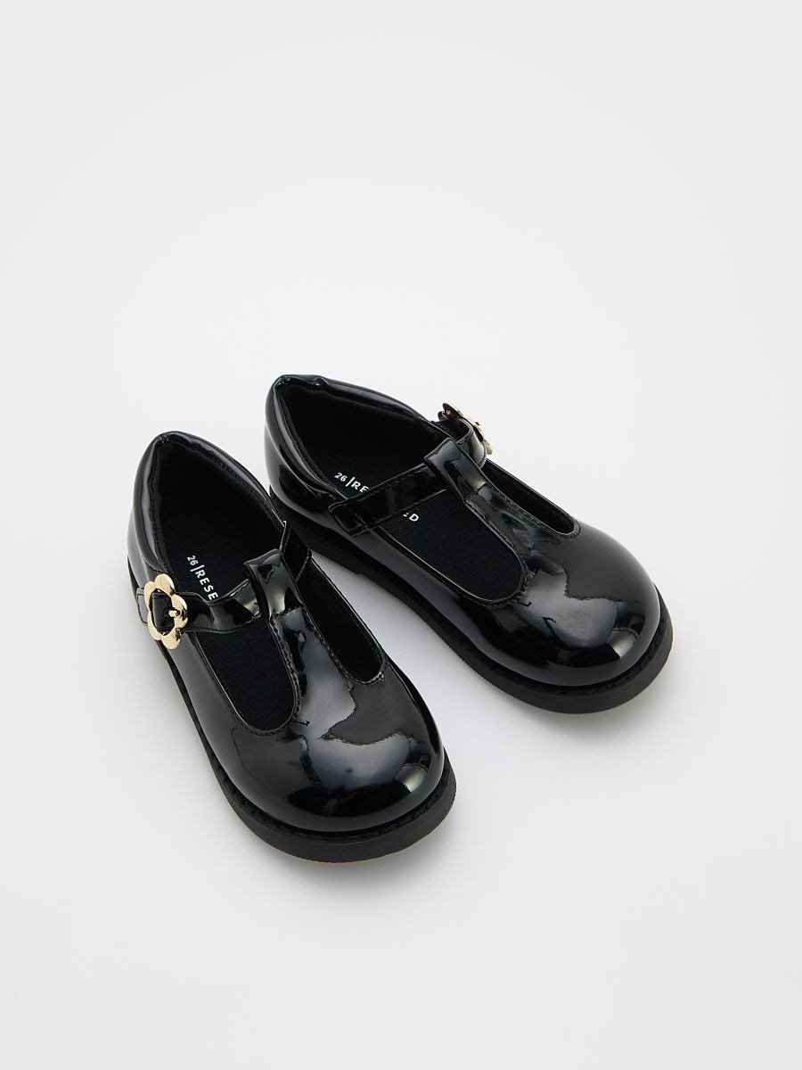 Lackierte Loafer - schwarz - RESERVED - 3