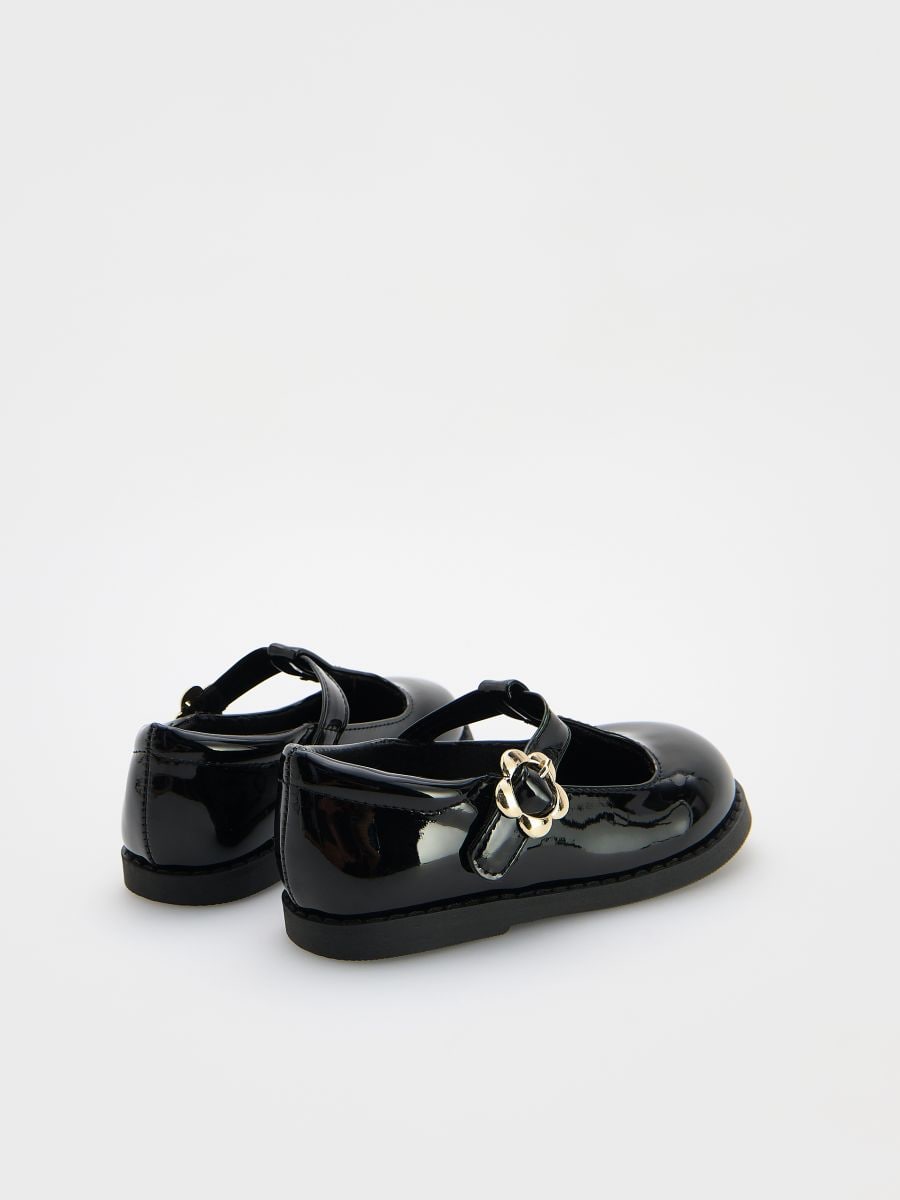 Lackierte Loafer - schwarz - RESERVED - 4