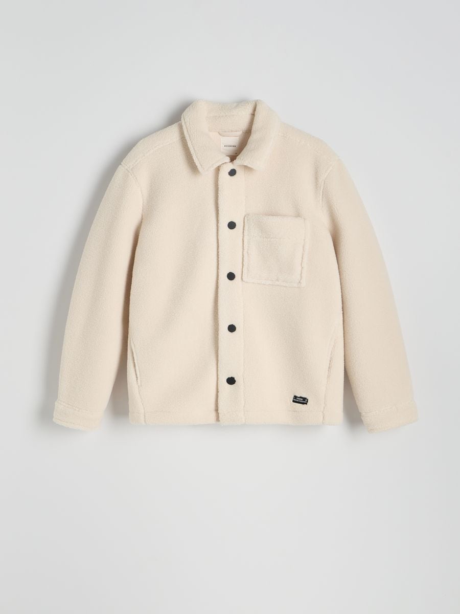 MEN`S OUTER JACKET - cream - RESERVED - 6