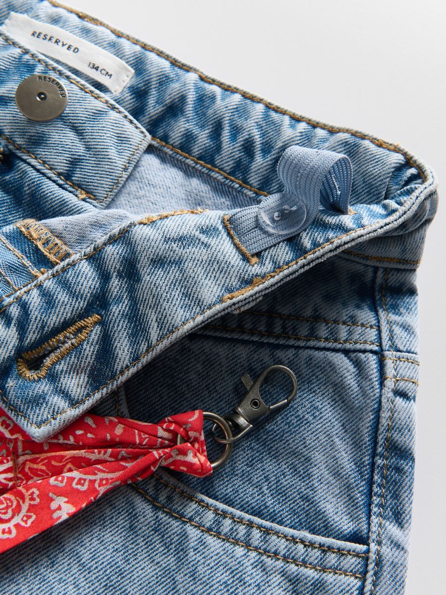 Farmer rövidnadrág kulcstartóval - kék - RESERVED - 5