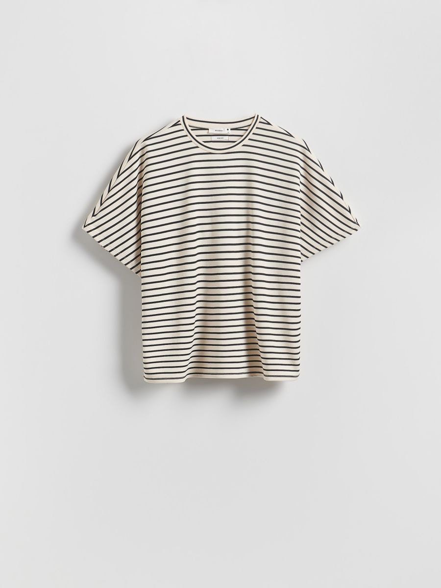 Μπλούζα oversize από μείγμα modal - πολυχρωμο - RESERVED - 5