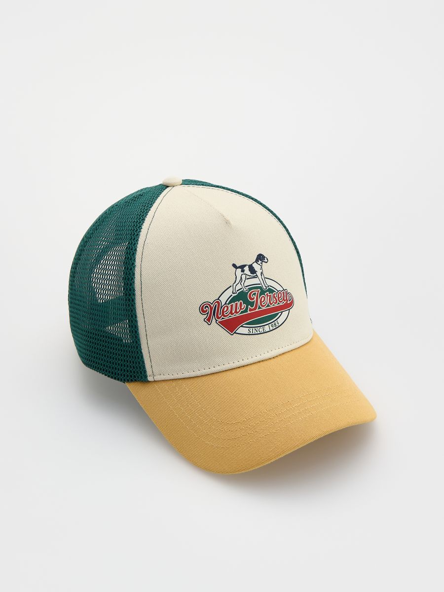 Trucker-Kappe mit Print - bunt - RESERVED - 4